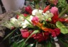 arrangement fleurs exotiques