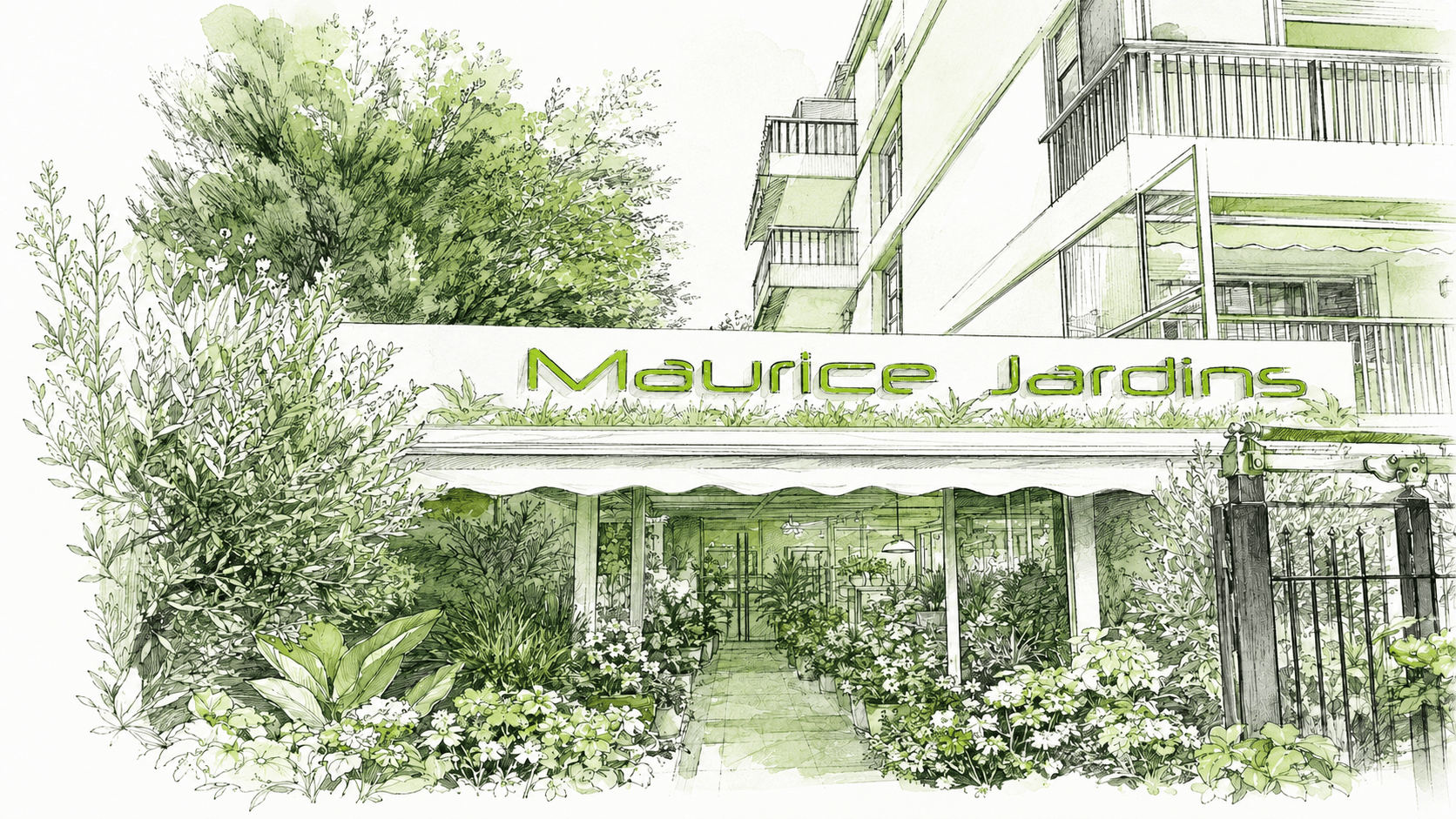 Boutique Maurice Jardin Fleurs à Cannes
